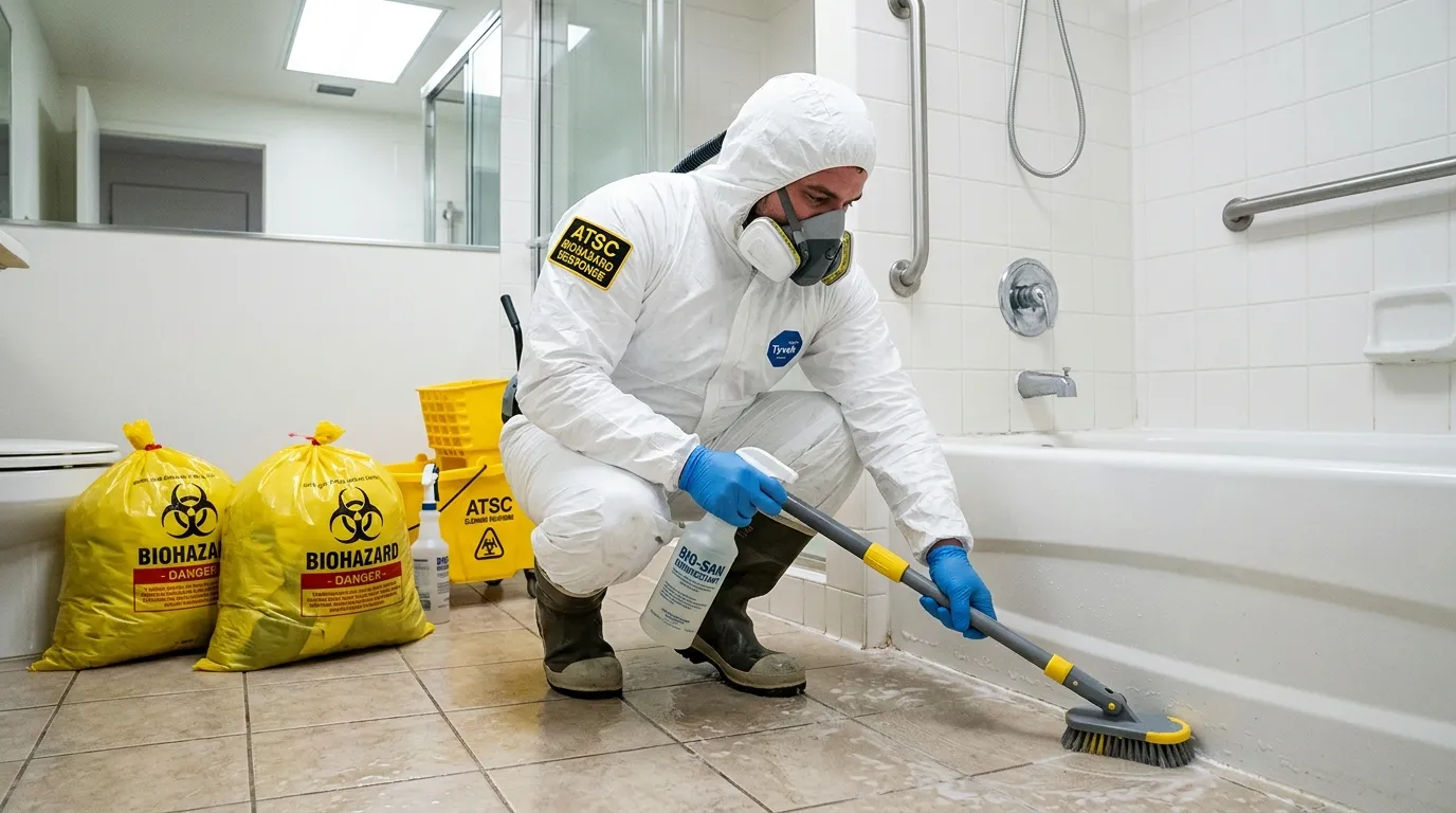 Decontamination equipment deployed for Blood Cleanup in Prior Lake